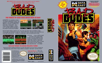 Bad Dudes Artwork