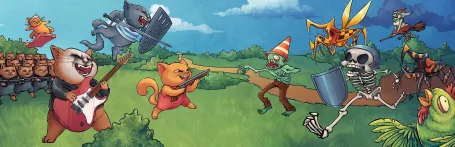 Cats on Duty Artwork