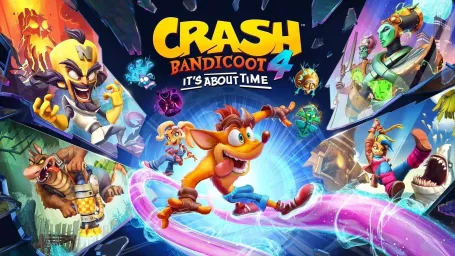 Crash Bandicoot 4: It's About Time Artwork