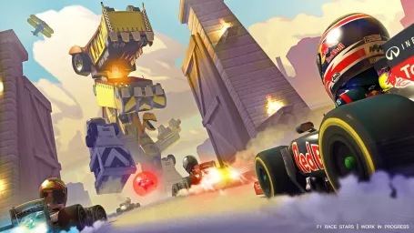 F1 Race Stars Artwork