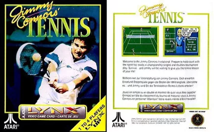 Jimmy Connors' Tennis Artwork