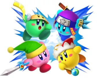 Kirby Triple Deluxe Artwork