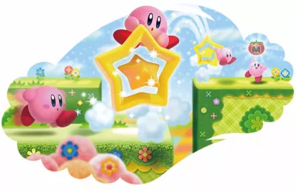 Kirby Triple Deluxe Artwork