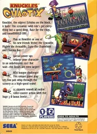 Knuckles' Chaotix Artwork