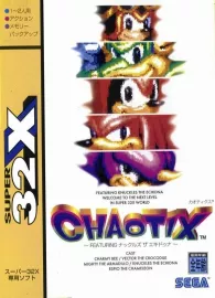 Knuckles' Chaotix Artwork