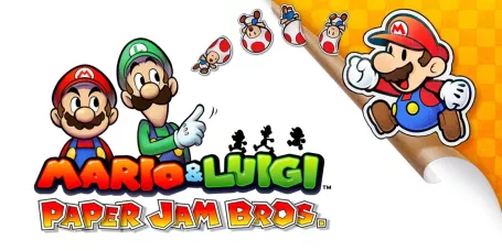 Mario & Luigi: Paper Jam Artwork