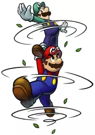 Mario & Luigi: Partners in Time Artwork