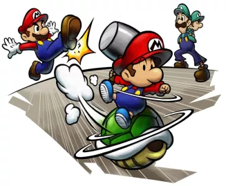Mario & Luigi: Partners in Time Artwork