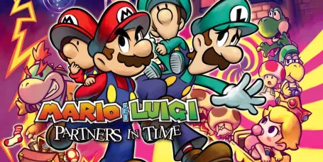 Mario & Luigi: Partners in Time Artwork