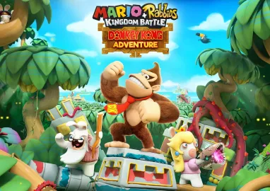 Mario + Rabbids Kingdom Battle: Donkey Kong Adventure Artwork