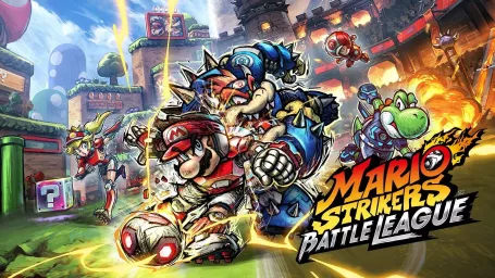 Mario Strikers: Battle League Artwork