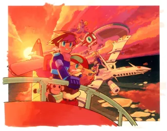 Mega Man Legends 2 Artwork