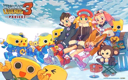 Mega Man Legends 3 Project Artwork