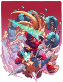 Mega Man Zero 2 Artwork
