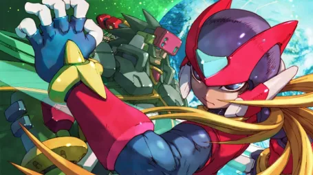 Mega Man Zero 4 Artwork