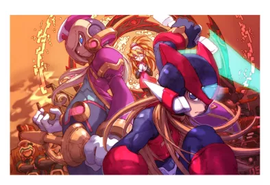 Mega Man Zero Collection Artwork