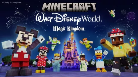 Minecraft: Walt Disney World Magic Kingdom Adventure Artwork