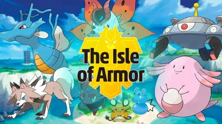Pokémon Sword: The Isle of Armor Artwork