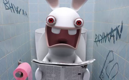 Rayman Raving Rabbids Artwork