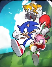 Sonic Chronicles: The Dark Brotherhood Artwork