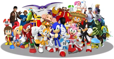 Sonic & Sega All-Stars Racing Artwork
