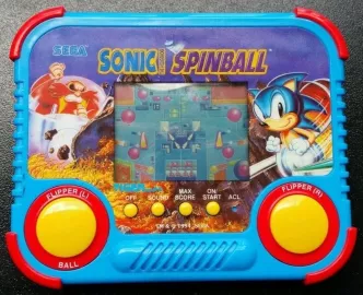 Sonic the Hedgehog Spinball Artwork