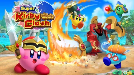 Super Kirby Clash Artwork