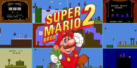 Super Mario Bros. 2 Artwork