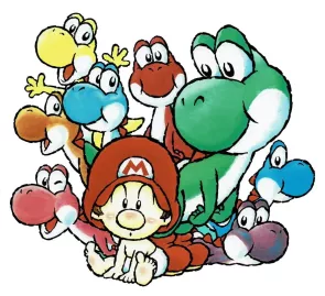 Super Mario World 2: Yoshi's Island Artwork