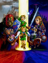 The Legend of Zelda: Ocarina of Time Artwork