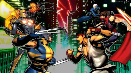 Ultimate Marvel vs. Capcom 3 Artwork