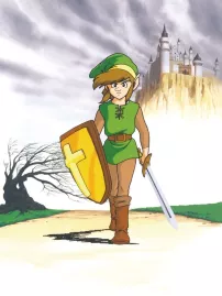 Zelda II: The Adventure of Link Artwork