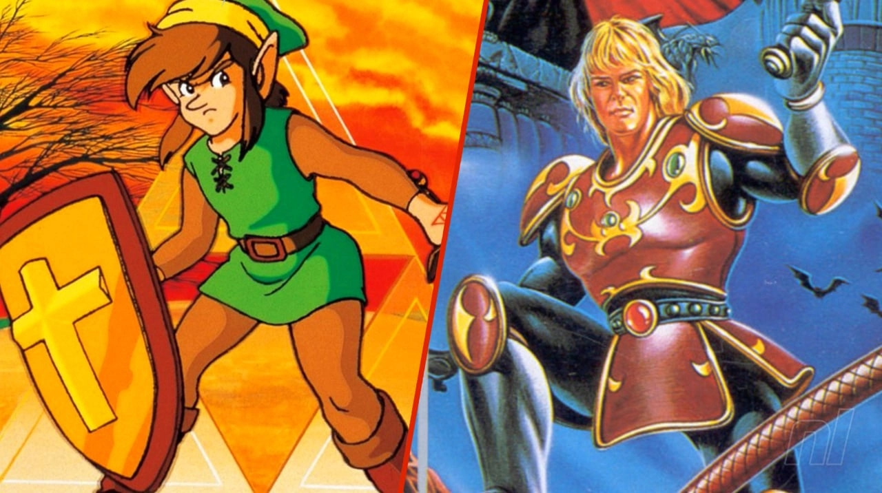 Zelda II and Castlevania II Celebrate 35 Years