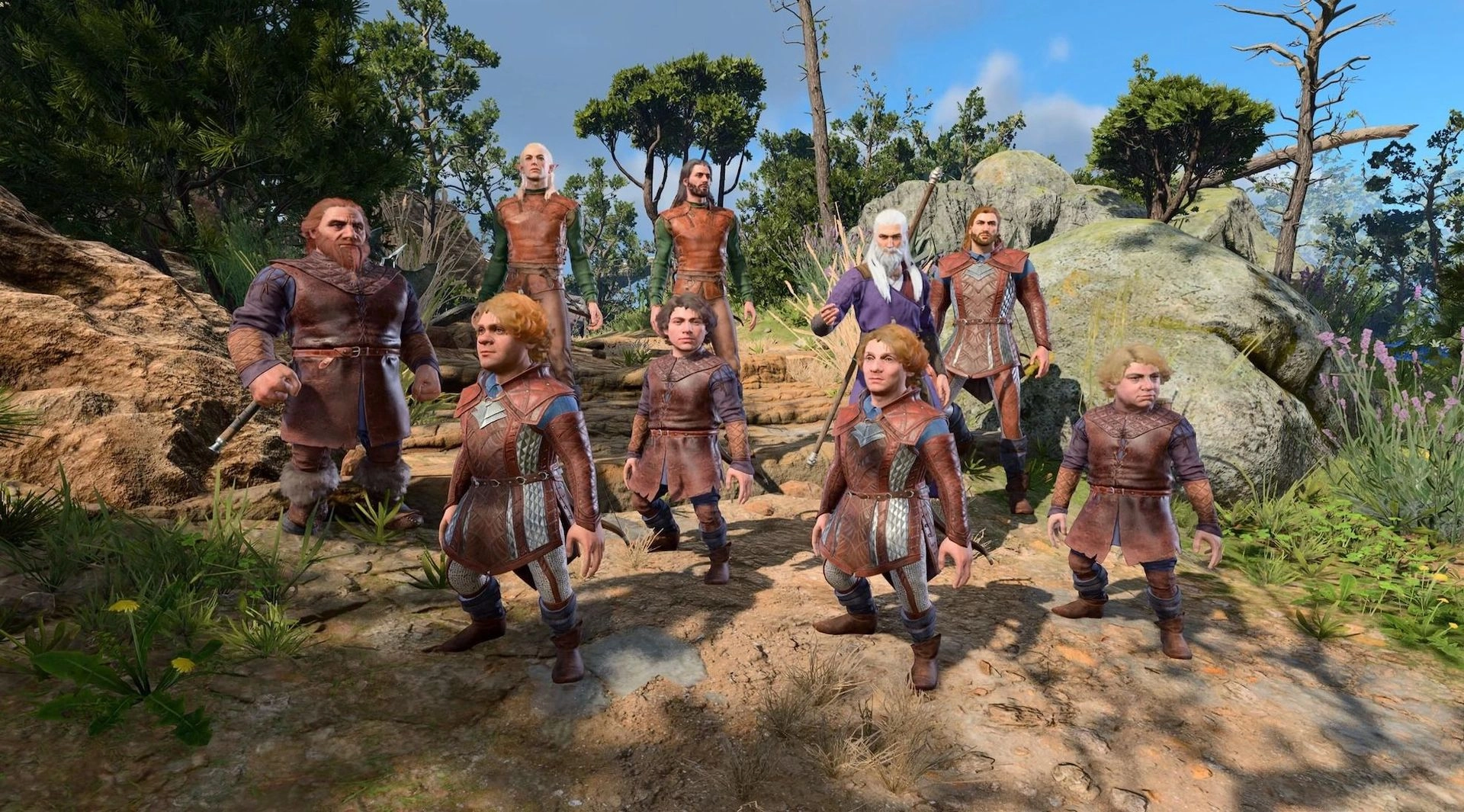 Hobbits Crash Baldur's Gate 3 in Spectacular Mod Marvel