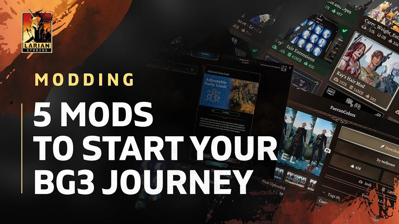 Baldur's Gate 3 Adds Mods on Xbox with New Update