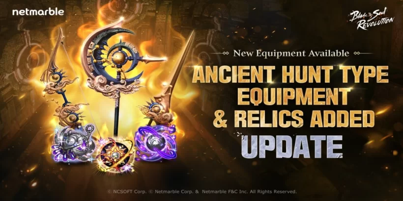Blade & Soul Revolution Update Adds New Gear and Events