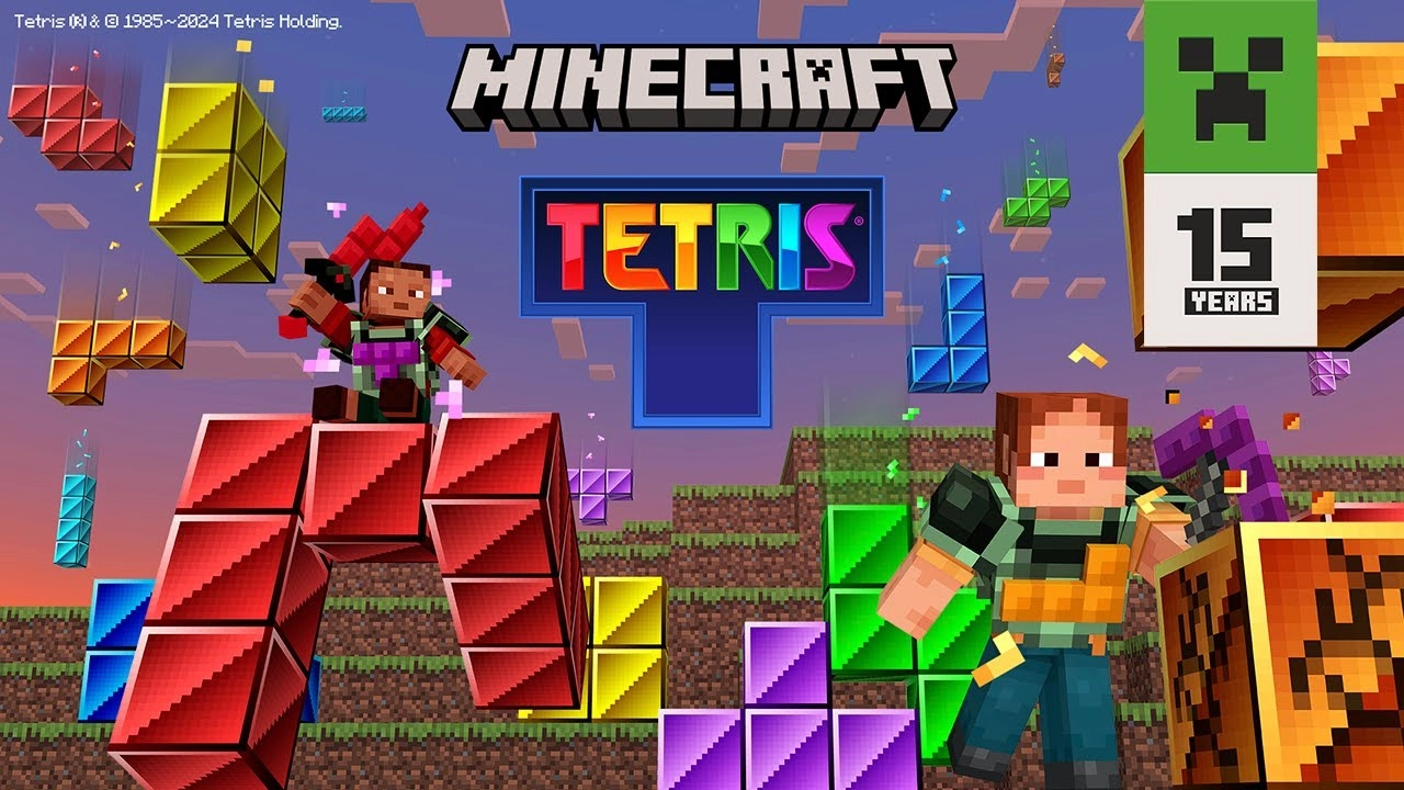 Minecraft Joins Forces with Tetris for New Add-On