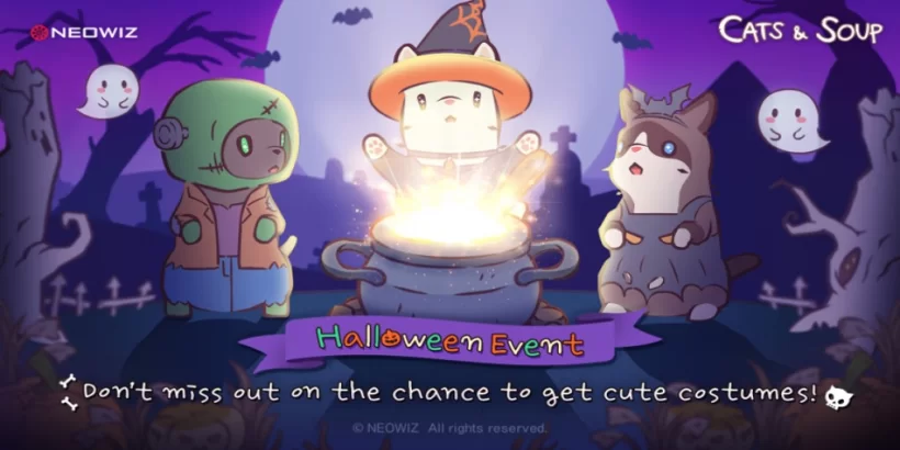 Cats & Soup Introduces Halloween Event for Players