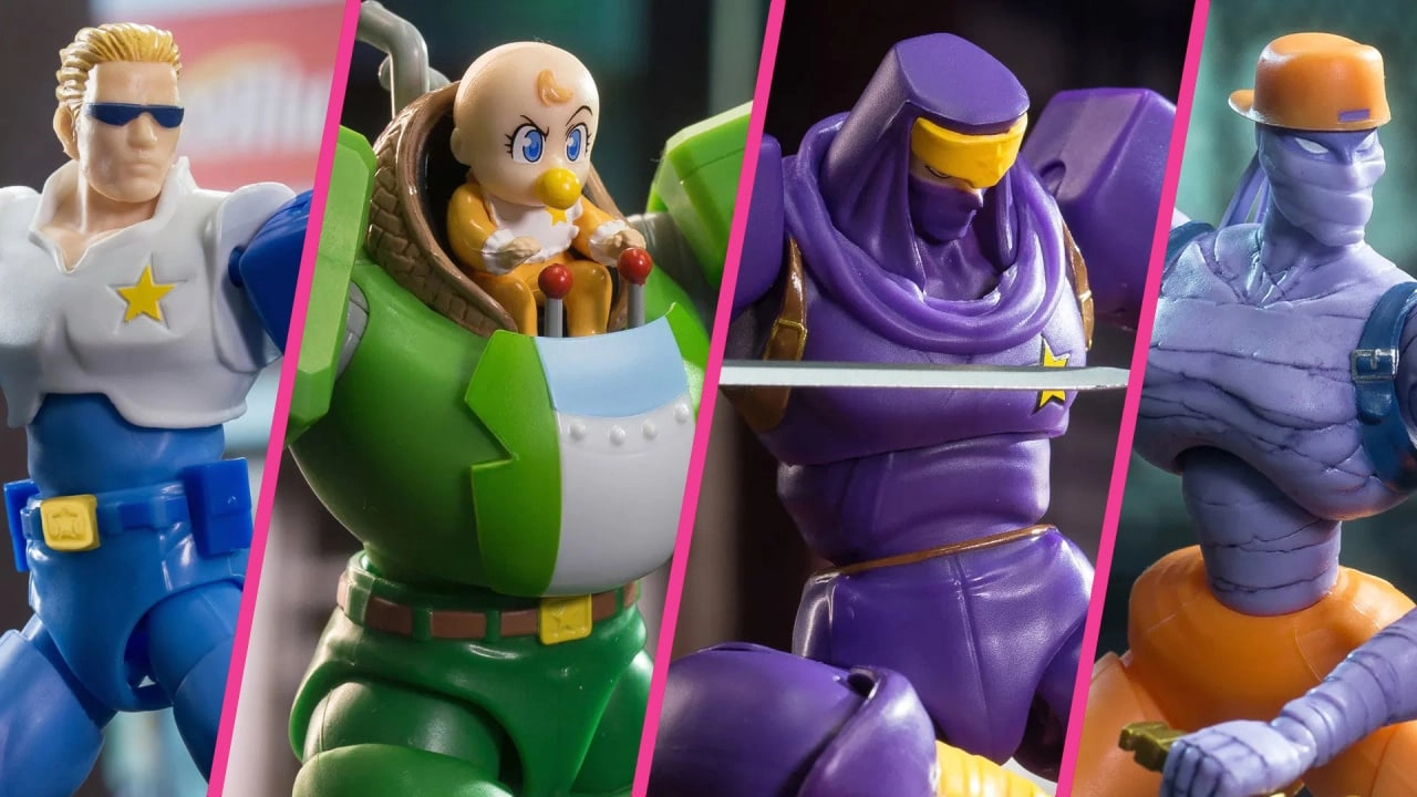 Captain Commando Action Figures Now Available