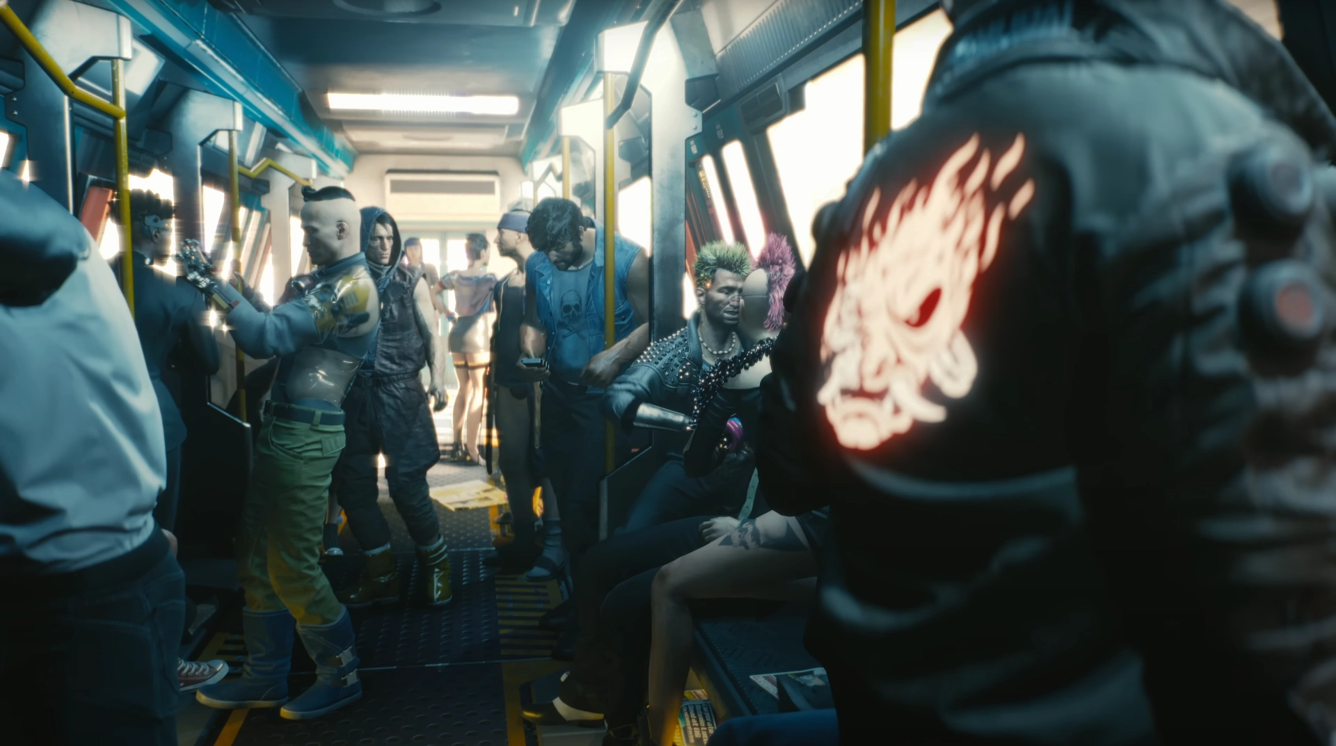 Cyberpunk 2077 Update Adds Functional Metro System