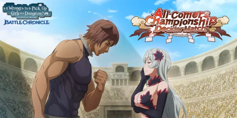 DanMachi Battle Chronicle Welcomes King Ottarl and Beauty Goddess Freya