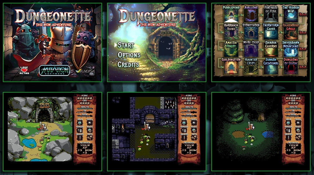 Dungeonette: A Classic Dungeon Crawler Revival