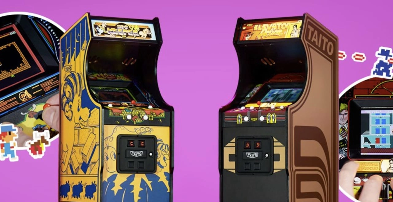 Classic Arcade Games Elevator Action & Zoo Keeper Return