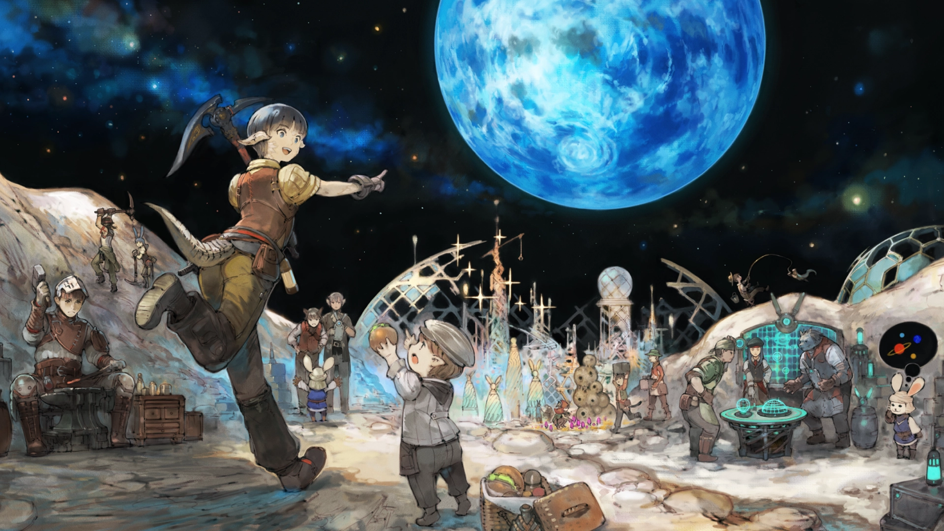 Final Fantasy 14 Unveils Cosmic Exploration Co-op Mode