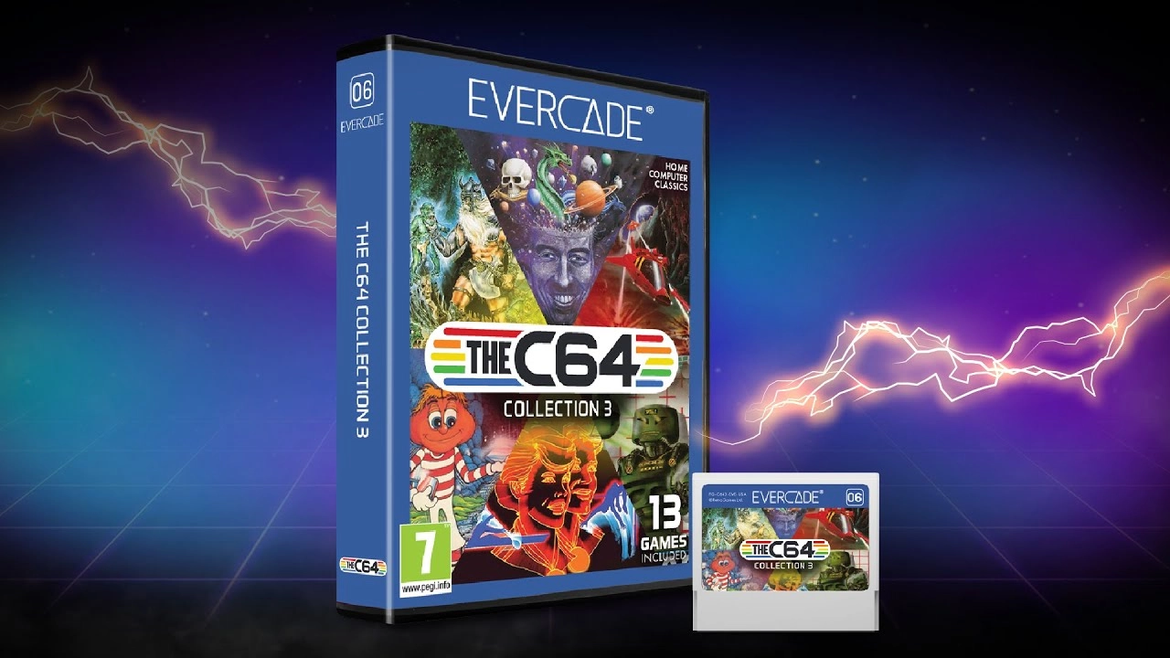 Evercade Introduces TheC64 Collection 3 for Retro Gaming Fans