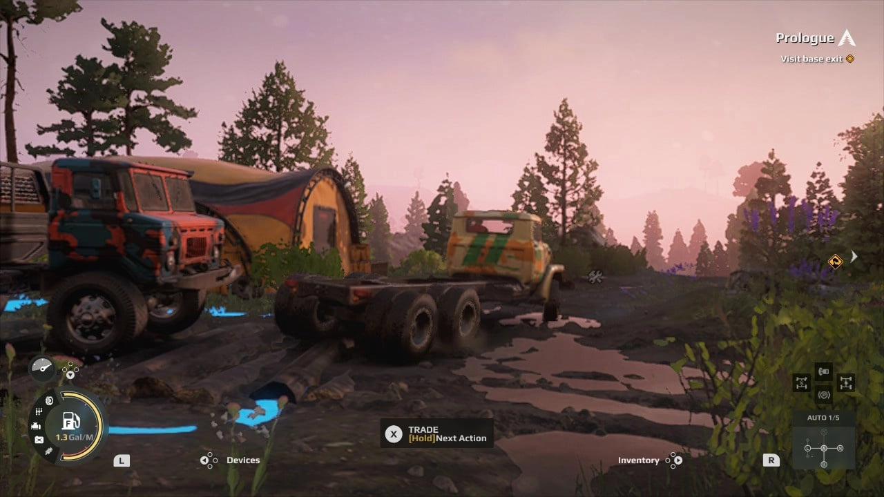 MudRunner Game Battles Elements on Nintendo Switch