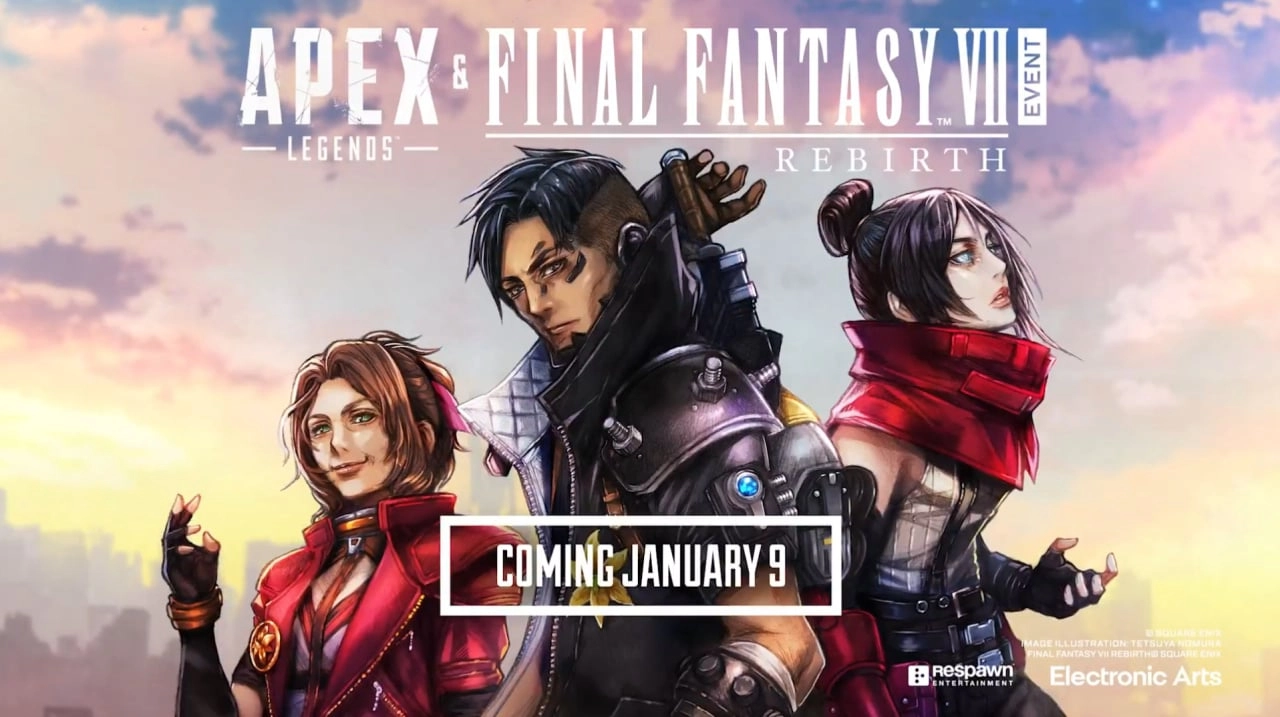Apex Legends Announces Final Fantasy VII Rebirth Crossover