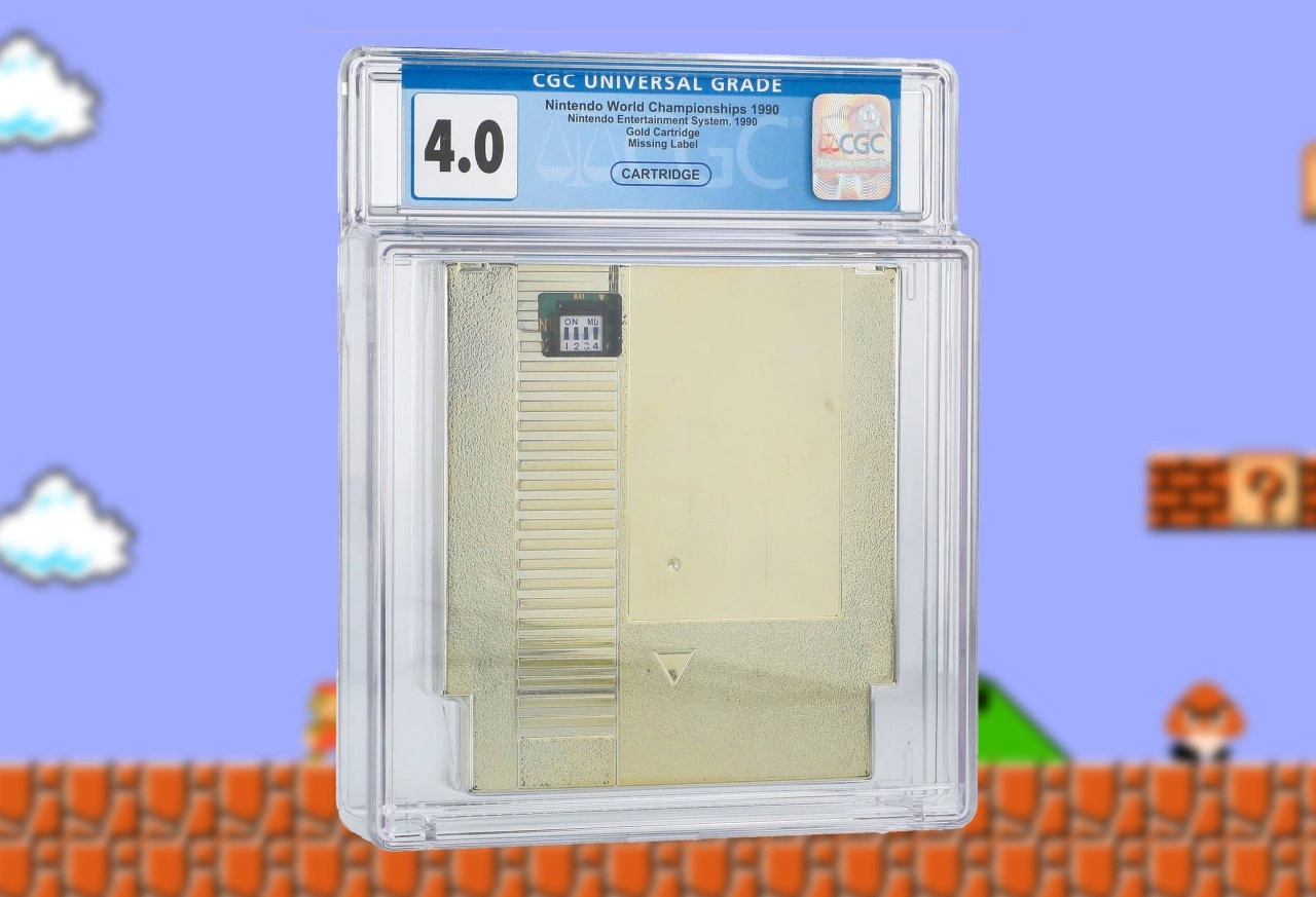 Rare Nintendo World Championships Gold NES Cart on Sale