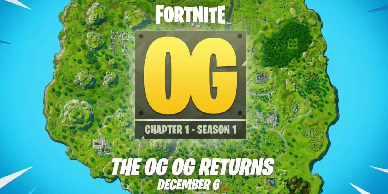 Fortnite OG Becomes Permanent Mode Starting December 6