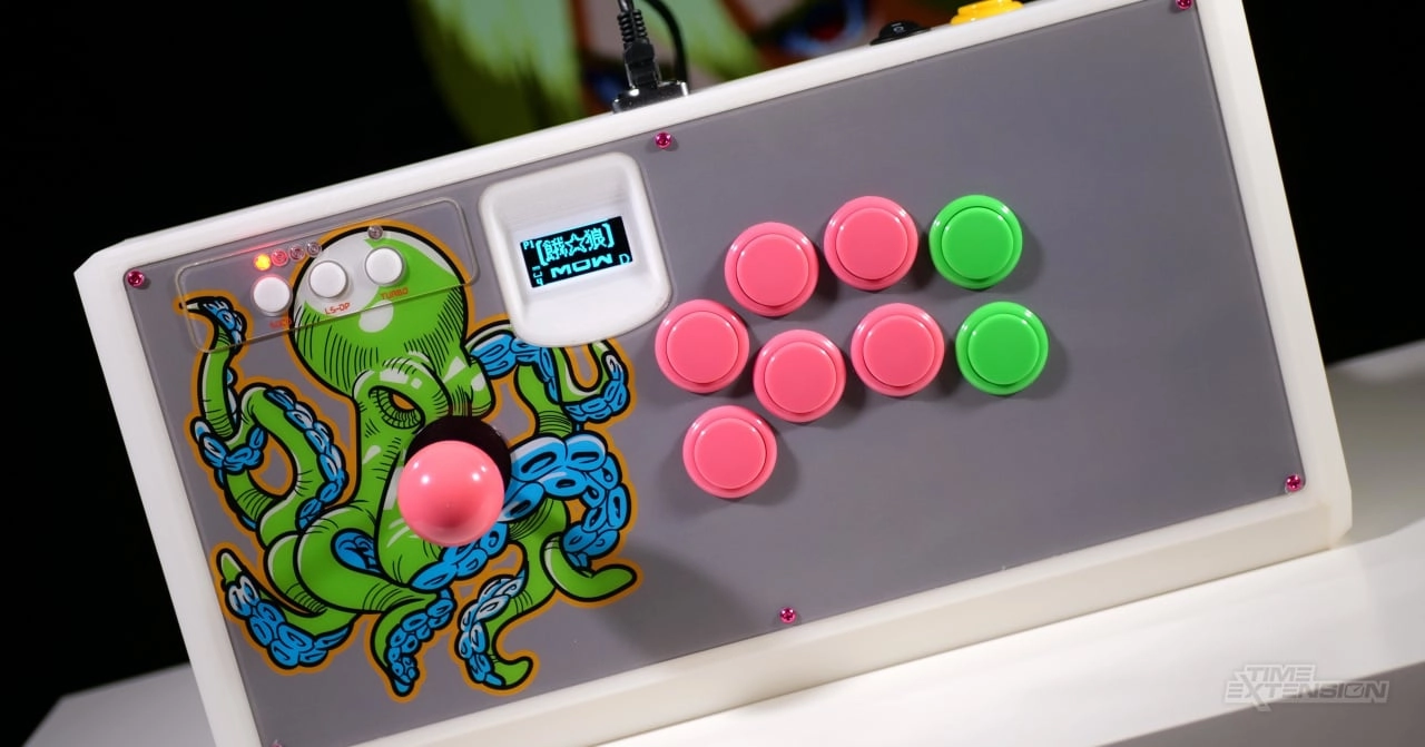 Octopus Arcade Stick Fully Funded, Supporting Over 20 Platforms